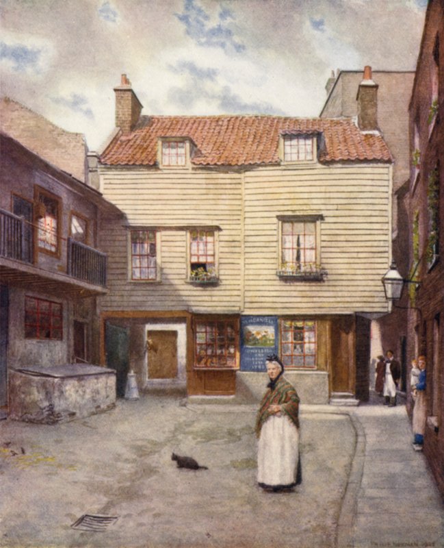 White Hart Yard, Brooke Street, Holborn, 1903 de Philip Norman