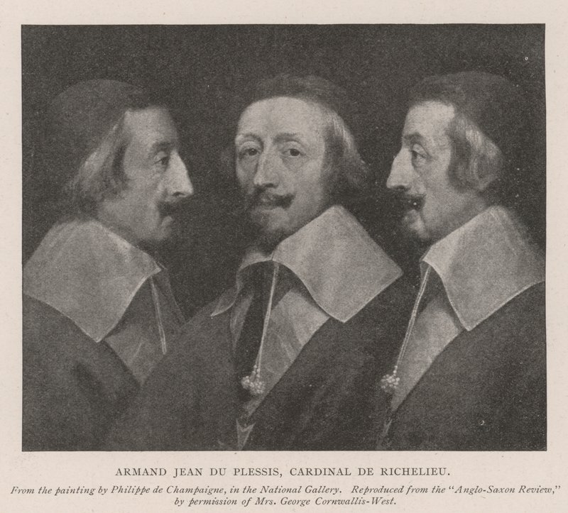 Armand Jean du Plessis, cardeal Richelieu de Philippe de Champaigne