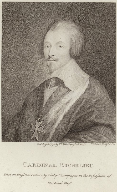 Retrato do Cardeal Richelieu de Philippe de Champaigne