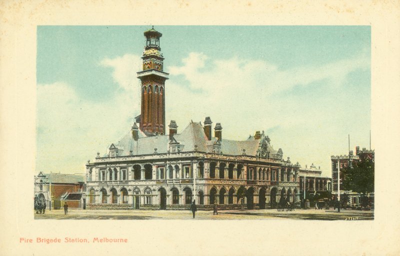 Fire Brigade Station, Melbourne, Victoria, Austrália (foto) de Photographer Australian