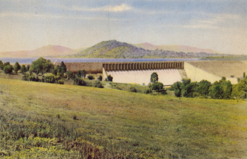 Hume Weir (foto colorida) de Photographer Australian
