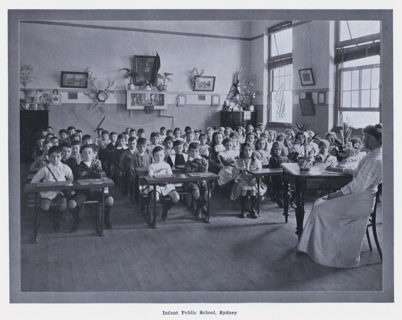Escola Pública Infantil, Sydney (foto a p/b) de Photographer Australian