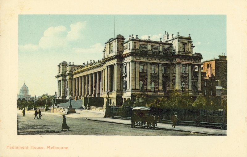 Parliament House, Melbourne, Victoria, Austrália (foto) de Photographer Australian