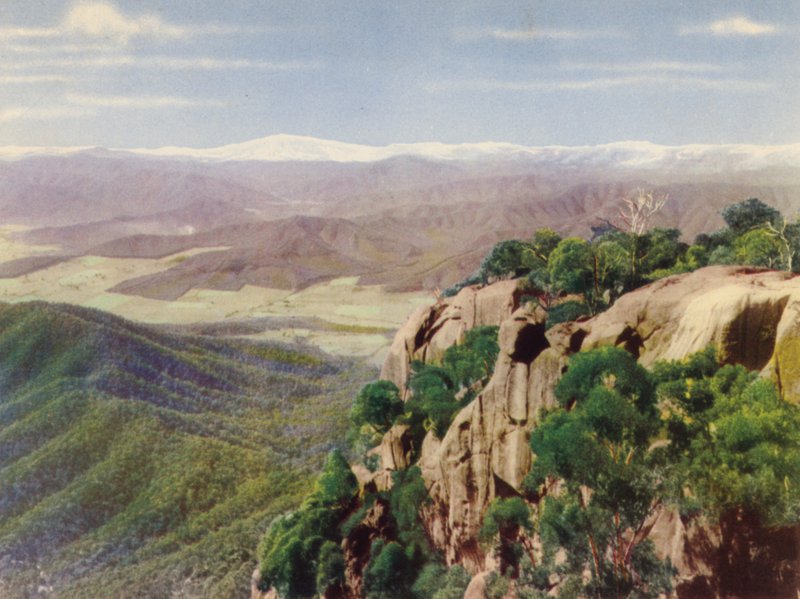 Alpes vitorianos (foto colorida) de Photographer Australian