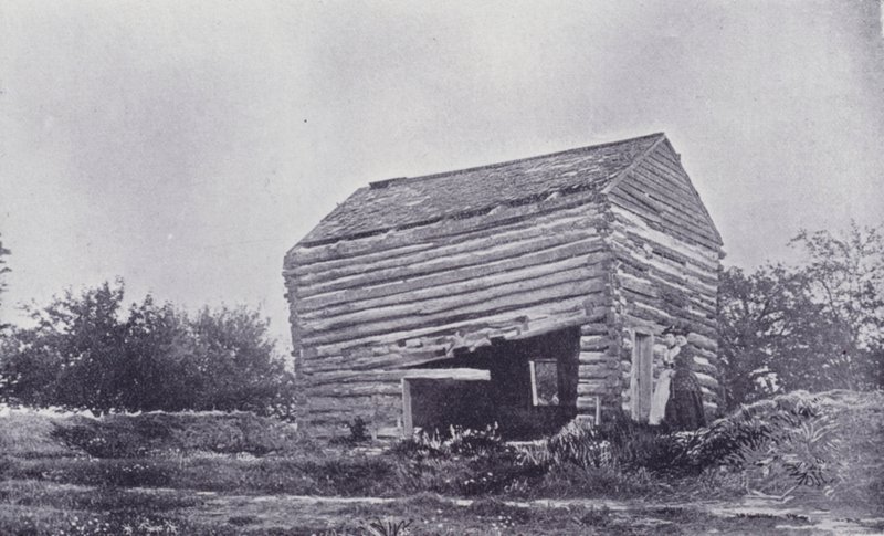 Canadá: Primeira Casa do Conselho dos Índios das Seis Nações, Brantford (foto a p/b) de Photographer Canadian