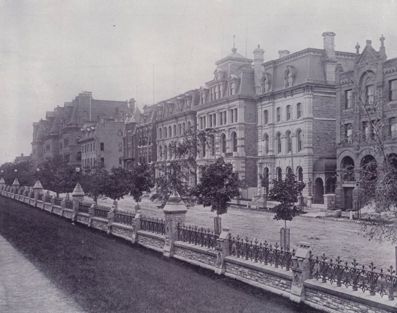 Canadá: Wellington Street, Ottawa (foto a p/b) de Photographer Canadian