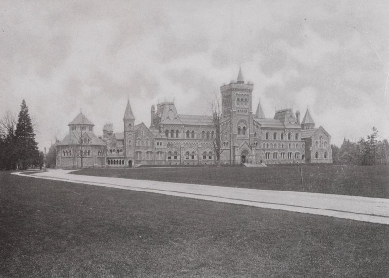 Universidade de Toronto, Toronto (foto a p/b) de Photographer Canadian