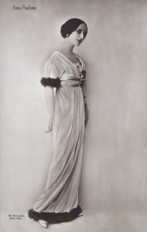 Anna Pavlova (foto a p/b) de Photographer German