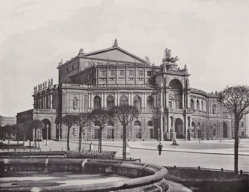 The Royal Court Theatre (foto a p/b) de Photographer German