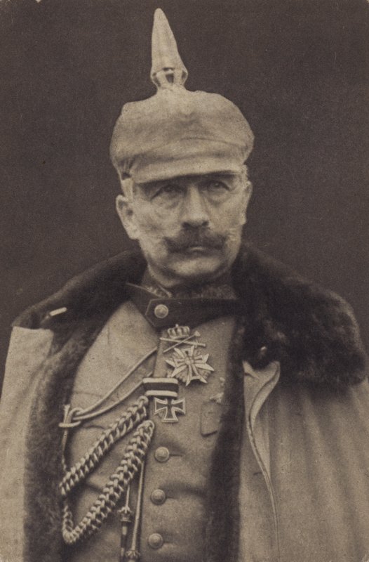 Kaiser Wilhelm II da Alemanha em uniforme militar (foto a p/b) de Photographer German
