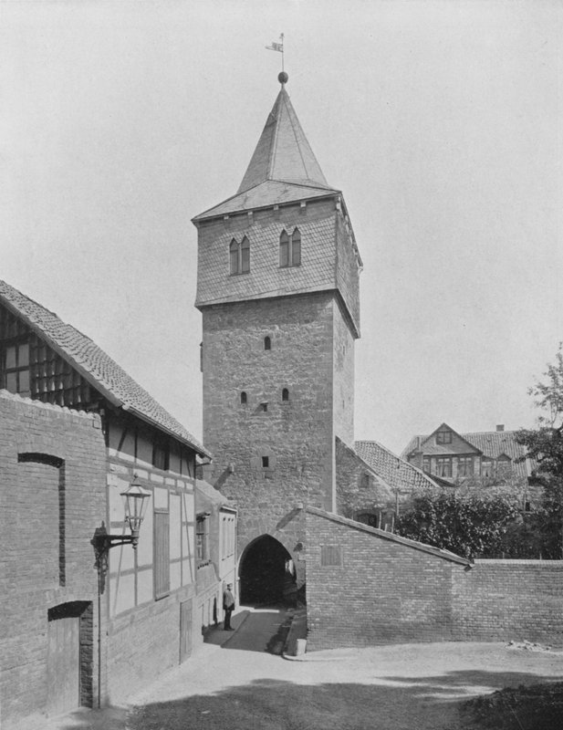 Kehrwiederturm (foto a p/b) de Photographer German