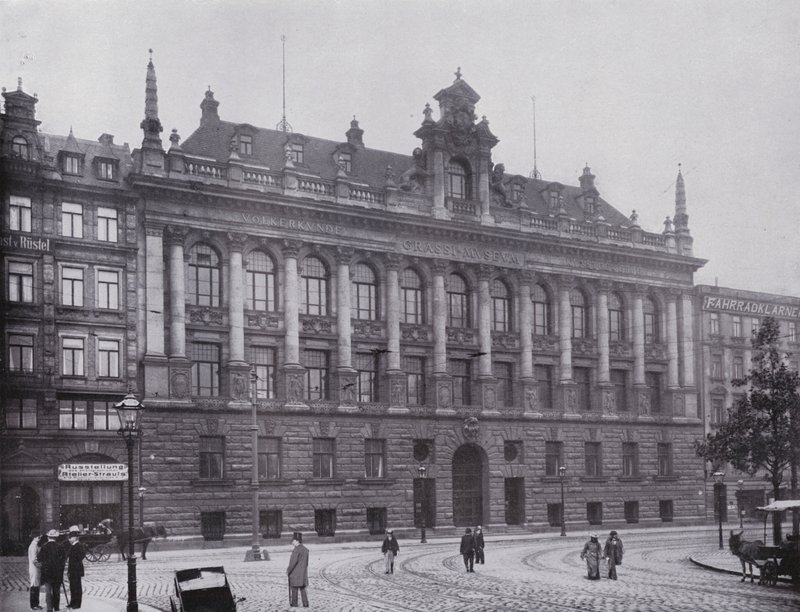 Leipzig: Museu Grassi (foto a p/b) de Photographer German