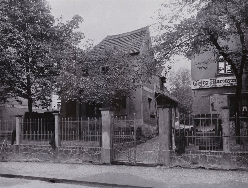 Leipzig: Schiller House em Gohlis (foto a p/b) de Photographer German
