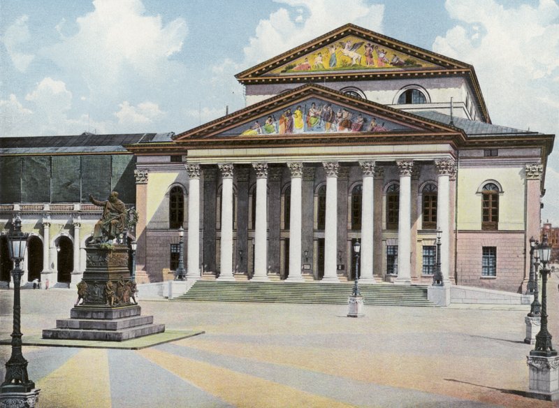 Munique/Munique: Kgl Hof- U Nationaltheater (foto) de Photographer German