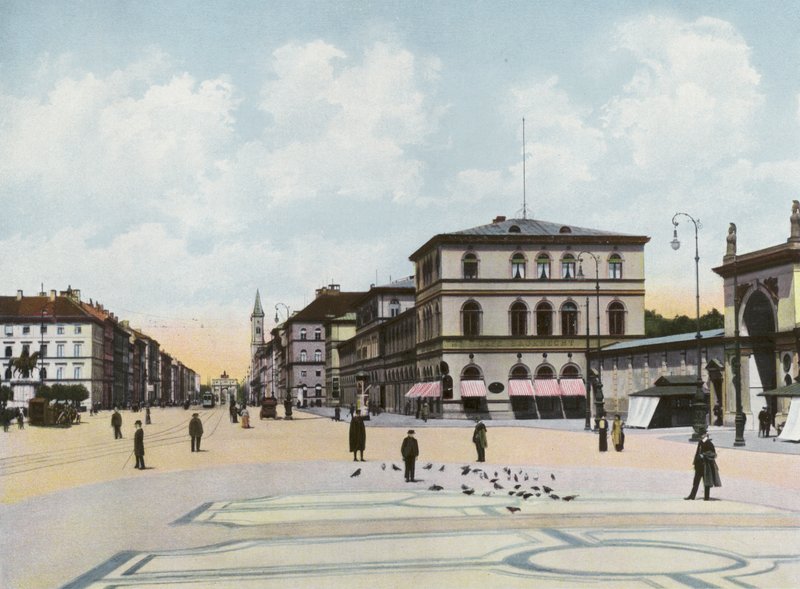 Munique/Munique: Odeonsplatz U Ludwigstrasse (foto) de Photographer German