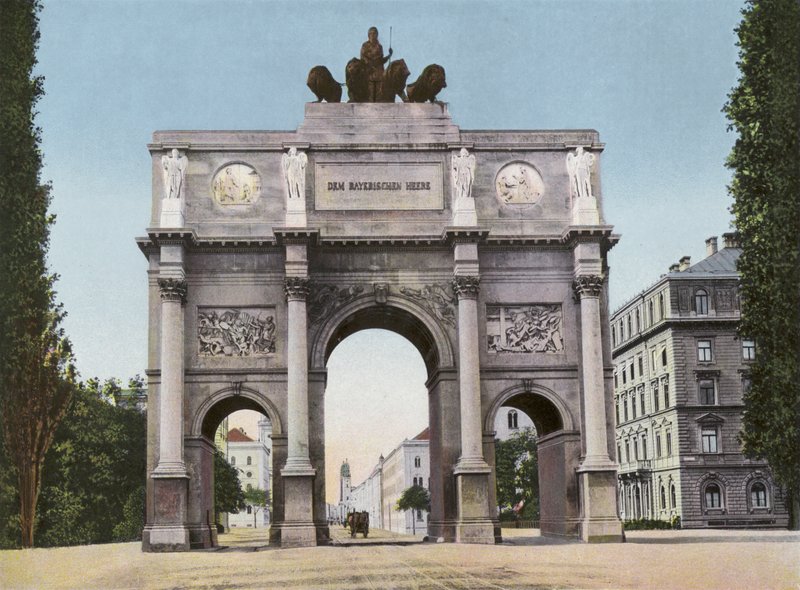 Munique/Munique: Siegestor (foto) de Photographer German
