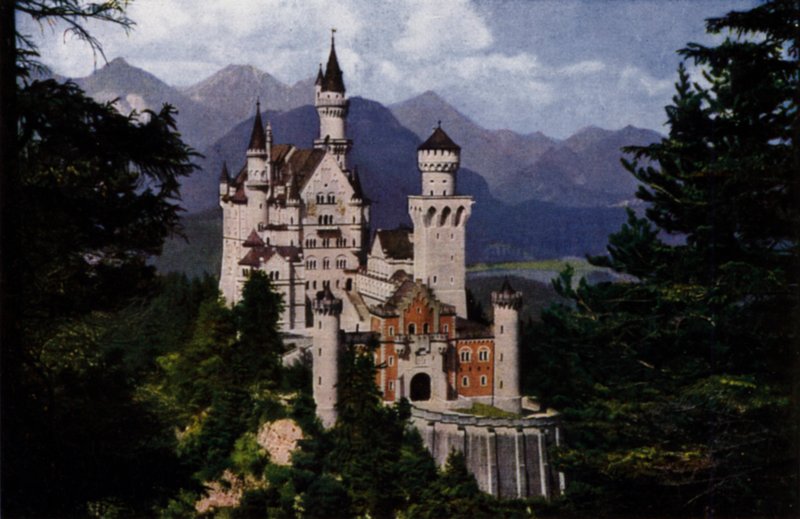 Castelo de Neuschwanstein (foto) de Photographer German