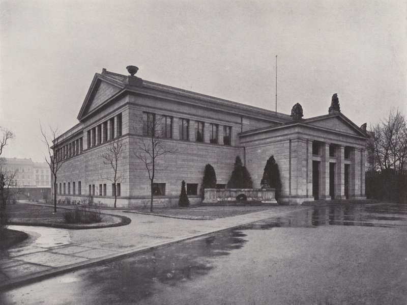 Pergamon-Museum (foto a p/b) de Photographer German