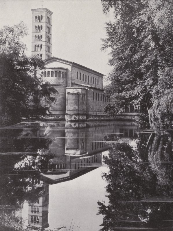 Potsdam, Friedenskirche (foto a p/b) de Photographer German