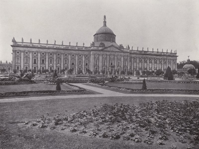 Potsdam, Neues Palais (foto a p/b) de Photographer German