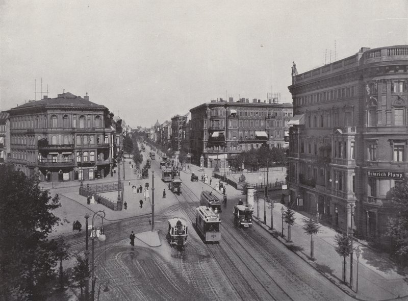 Potsdamer Strasse (foto a p/b) de Photographer German