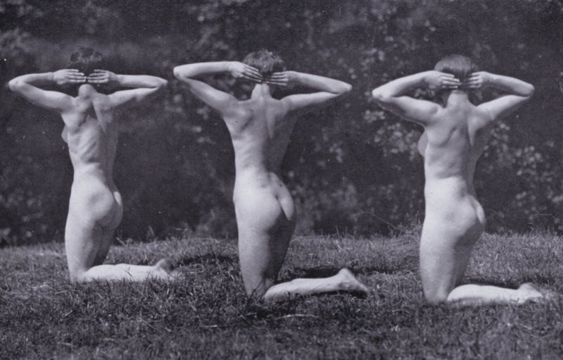 The Body Beautiful, Physical Culture for Women (foto a p/b) de Photographer German