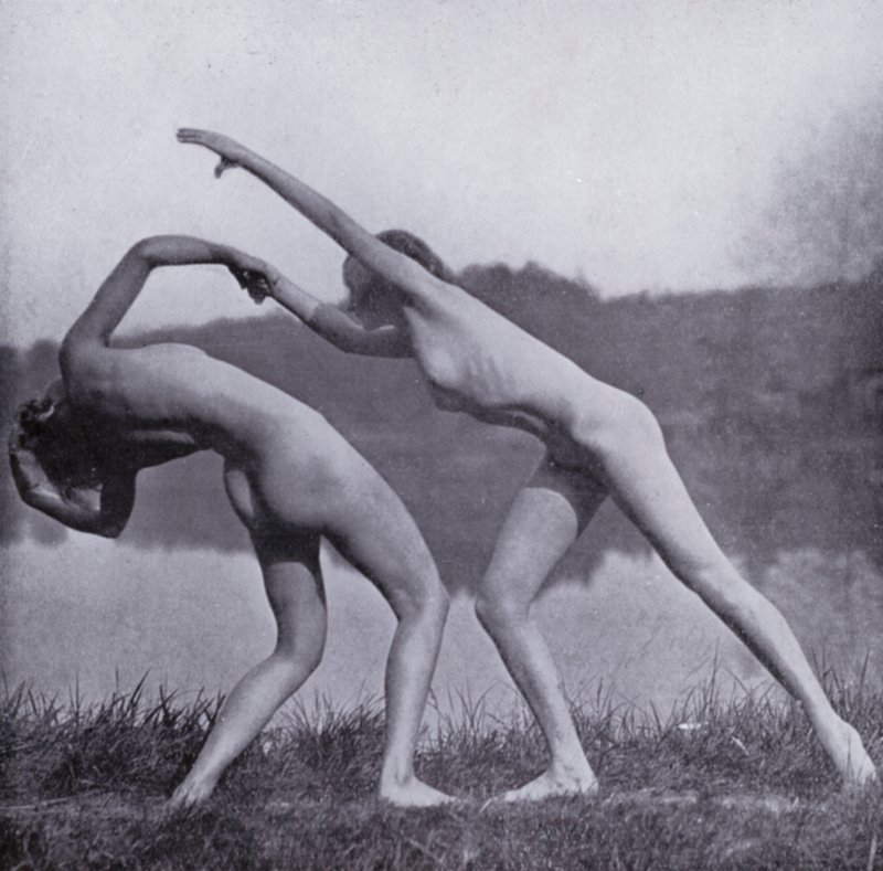 The Body Beautiful, Physical Culture for Women (foto a p/b) de Photographer German
