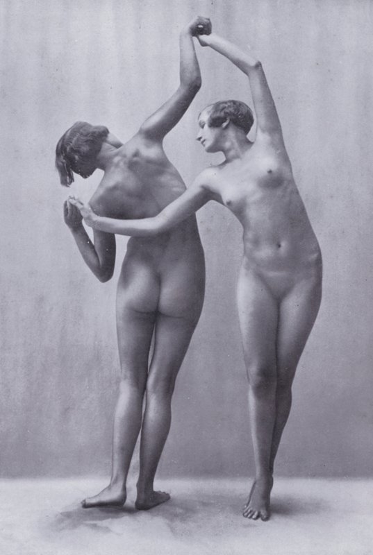 The Body Beautiful, Physical Culture for Women (foto a p/b) de Photographer German