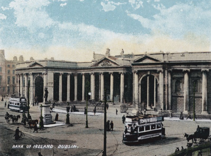 Bank of Ireland, Dublin (foto a cores) de Photographer Irish