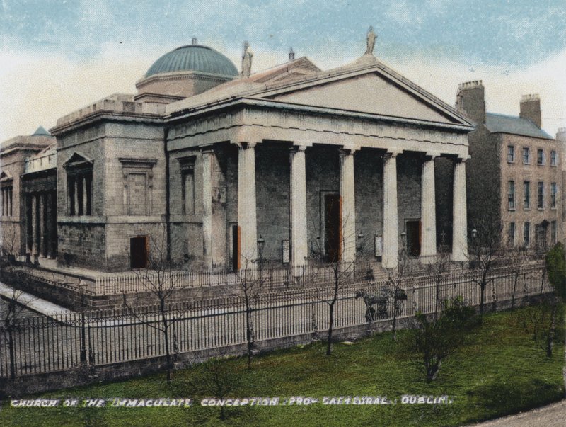 Igreja da Imaculada Conceição Pró-Catedral, Dublin (foto colorida) de Photographer Irish