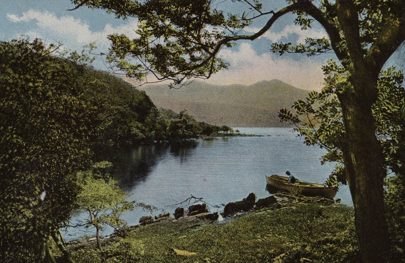 Irlanda do Sul: Em Innisfallen, Killarney (foto a cores) de Photographer Irish