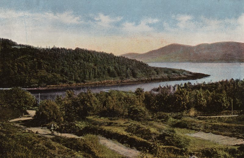 Irlanda do Sul: Rio Blackwater em Kenmare, Condado de Kerry (foto a cores) de Photographer Irish
