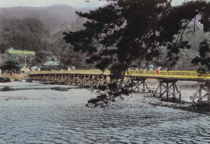 Japão, c.1912: Arashiyama, Kyoto (foto) de Photographer Japanese