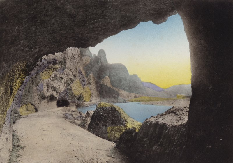 Japão, c.1912: Yabakei, Província de Ohita (foto) de Photographer Japanese