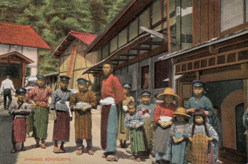 Estudantes japoneses (foto) de Photographer Japanese