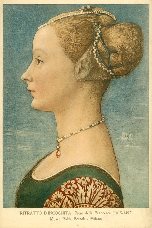 Retrato de uma mulher desconhecida de Piero della Francesca