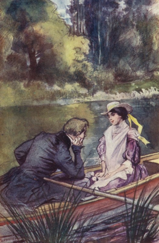 Uma jovem e bela mulher que eu amava e que se chamava Marguerite de Pierre Georges Jeanniot