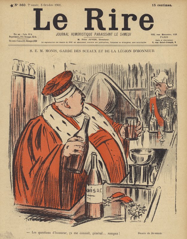 Ilustração para o riso de Pierre Georges Jeanniot