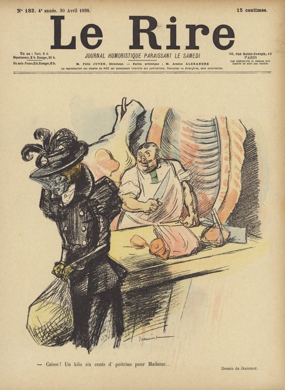 Ilustração para o riso de Pierre Georges Jeanniot