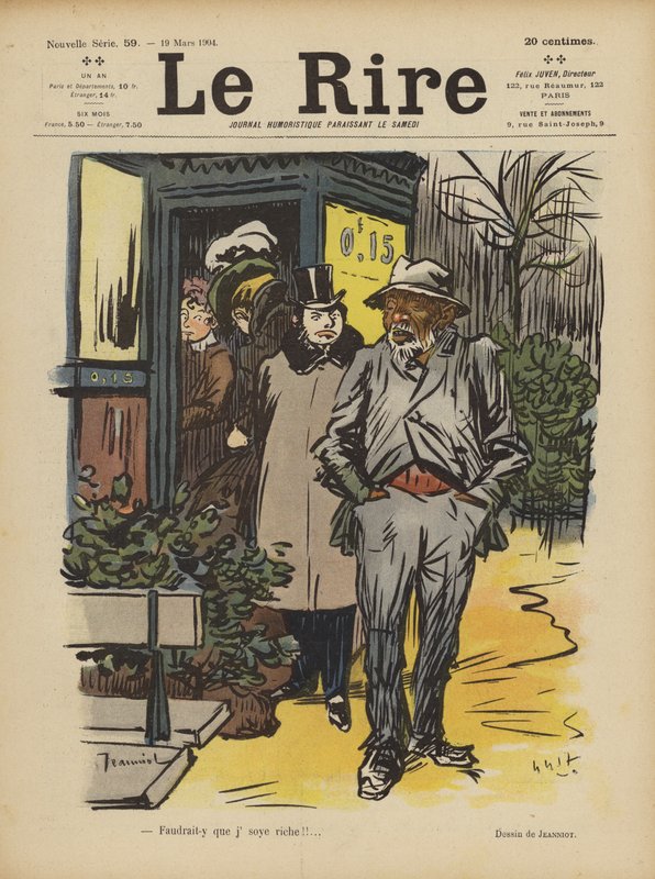 Ilustração para o riso de Pierre Georges Jeanniot
