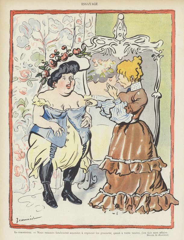 Ilustração para o riso de Pierre Georges Jeanniot