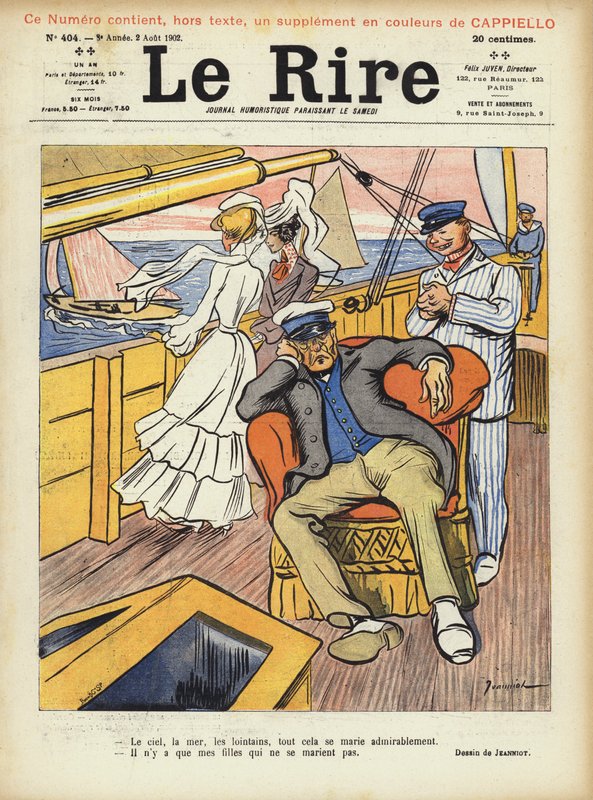 Ilustração para o riso de Pierre Georges Jeanniot