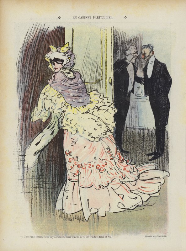 Ilustração para o riso de Pierre Georges Jeanniot