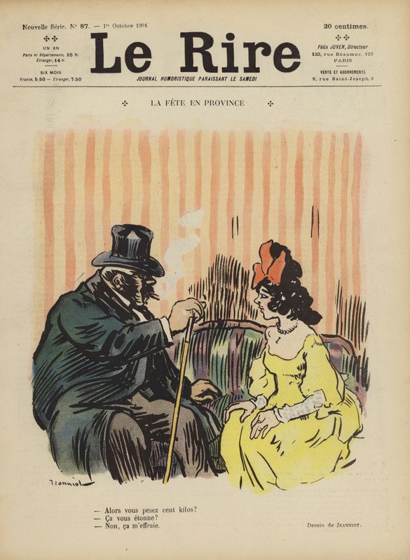Ilustração para o riso de Pierre Georges Jeanniot