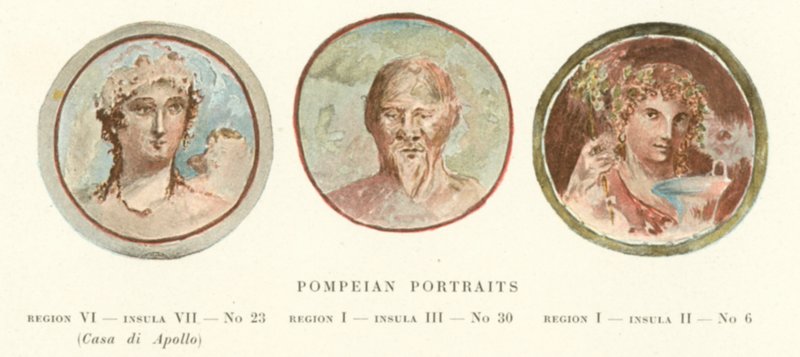 Retratos Pompânicos (cor litho) de Pierre Gusman