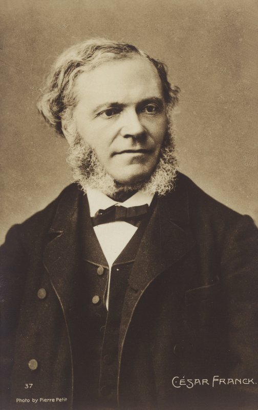 Cesar Franck, compositor, pianista, organista e professor de música nascido na Bélgica que trabalhou em Paris durante sua vida adulta (1822-1890) de Pierre Petit