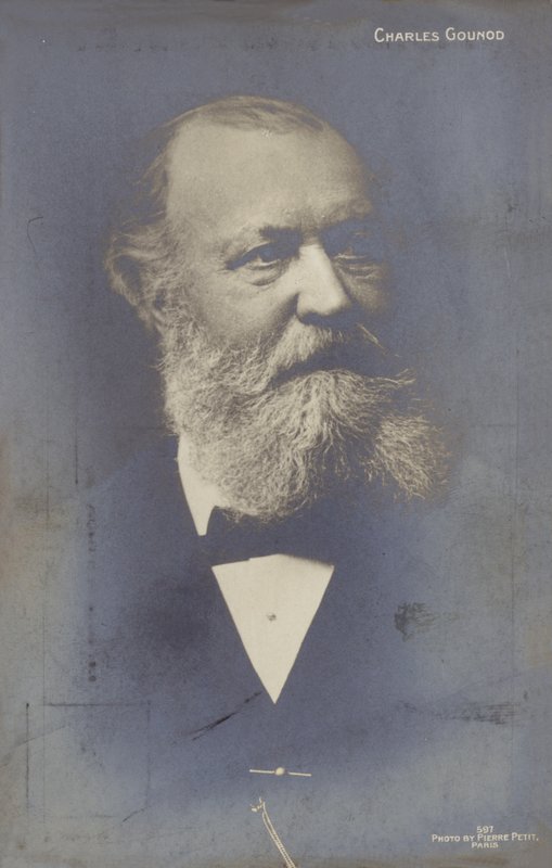 Charles Gounod, compositor francês (1818 -1893) de Pierre Petit