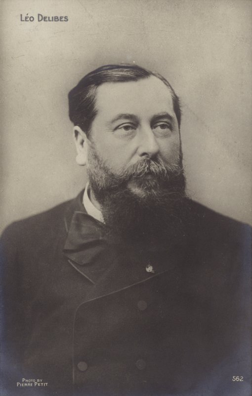 Leo Delibes, compositor francês (1836-1891) de Pierre Petit