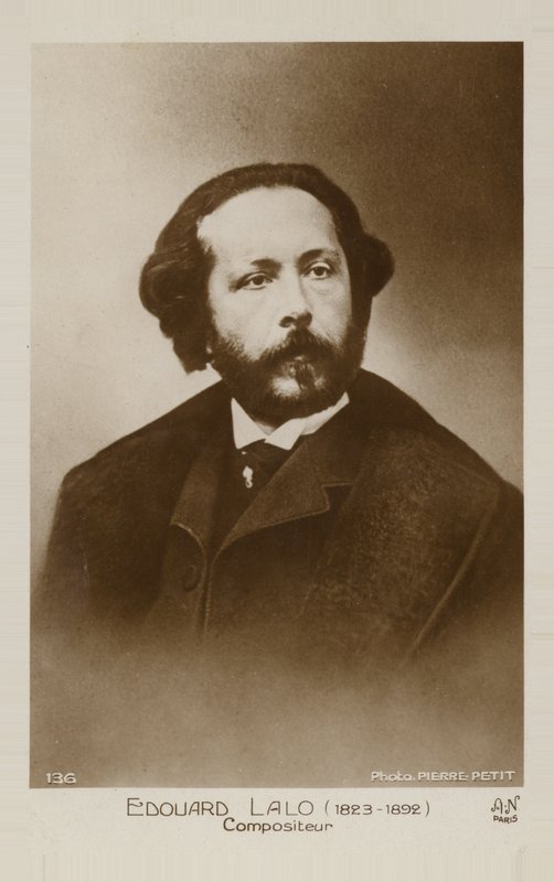 Retrato de Edouard Lalo de Pierre Petit
