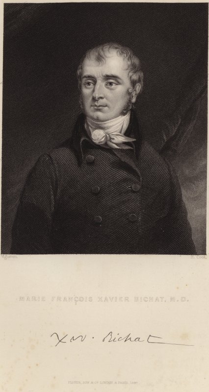 Retrato de Marie Francis Xavier Bichat de Pierre Roch Vigneron